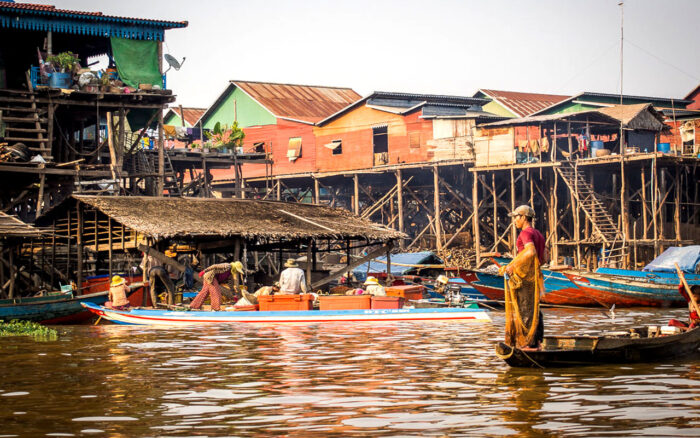 Kampong Khleang Fishing VIllage - Taxi In Cambodia