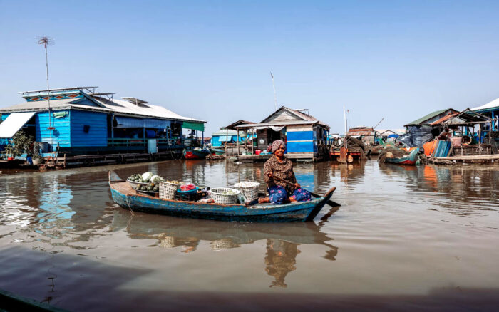 Kampong Luong Foating Village - Taxi In Cambodia